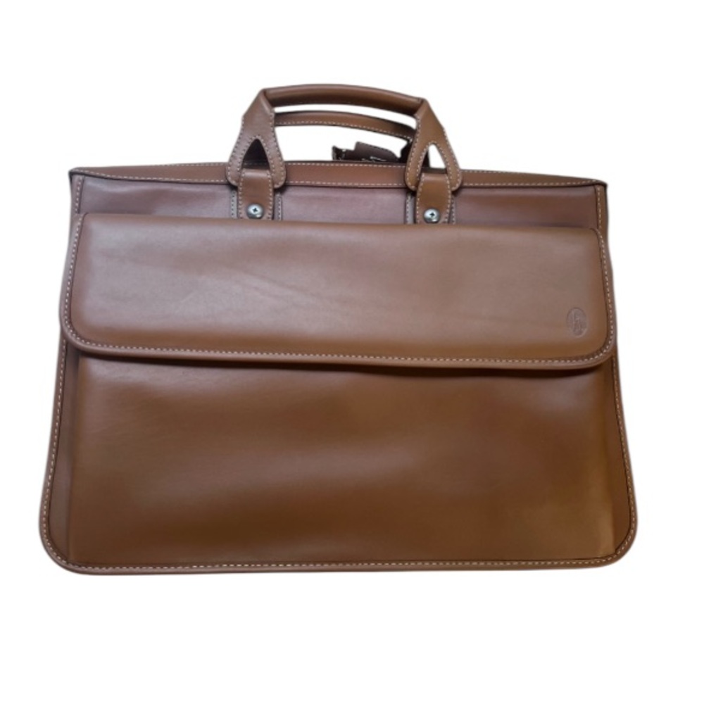 Hartmann New Leather Belting Bag Briefcase Portfolio Attache Case